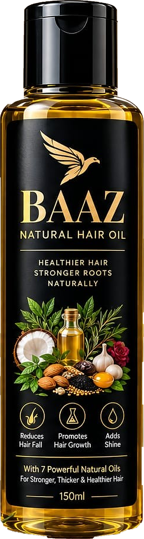 BAAZ Natural Hair Oil — image 1