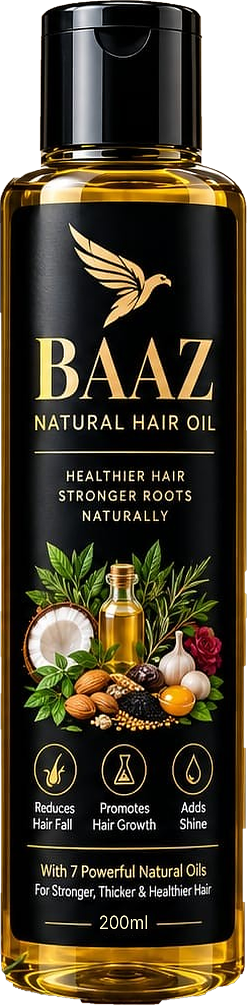 BAAZ Natural Hair Oil — image 1