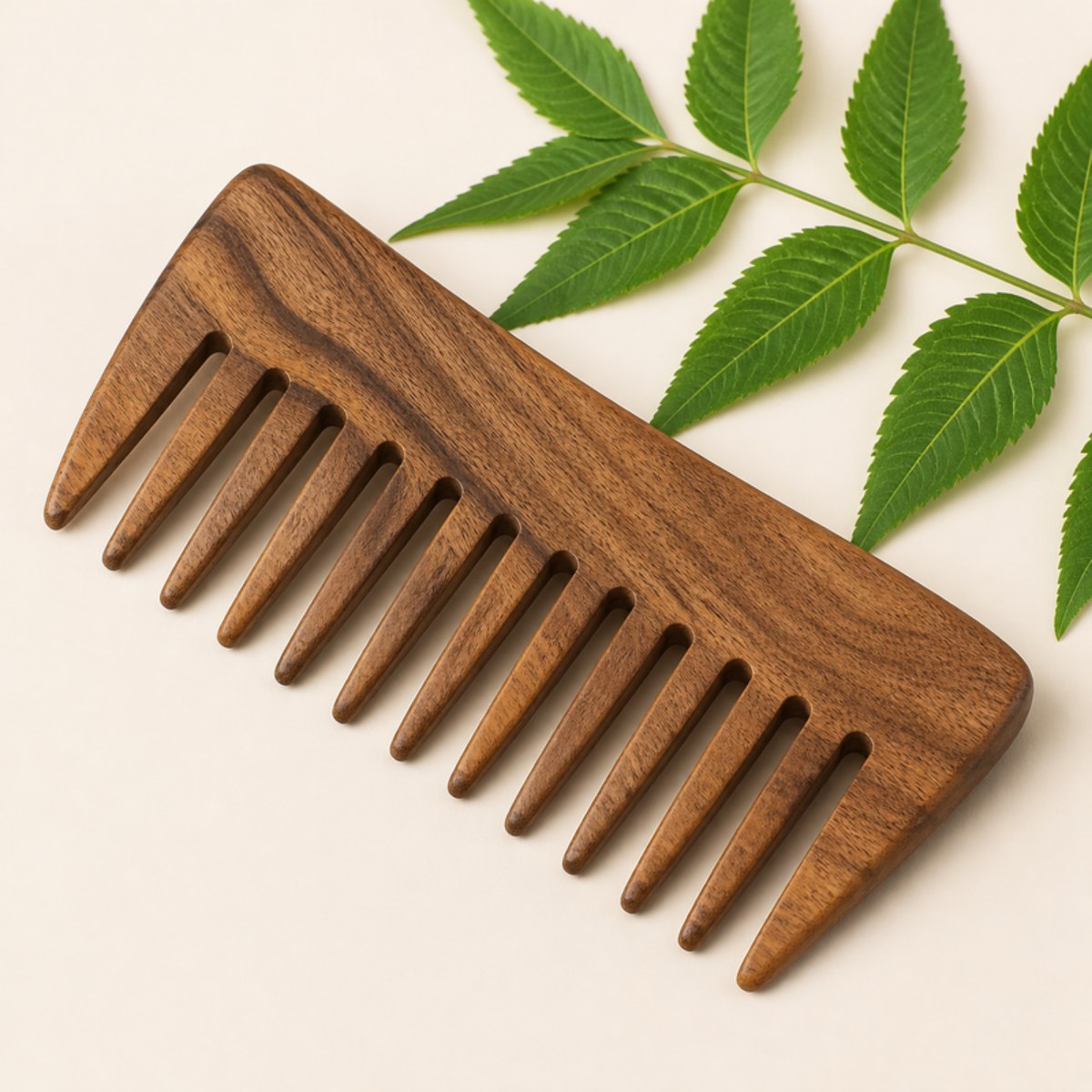 BAAZ Wooden Hair Comb — image 1